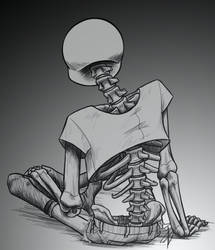 A Skeleton's Back - 3