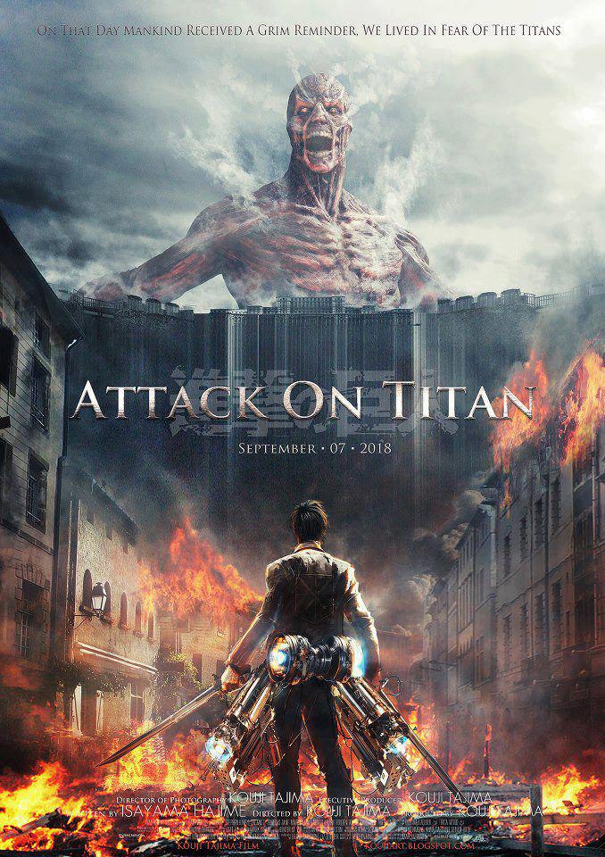 Ataque a los titanes (Shingeki no kyojin) - Attack Póster, Lámina