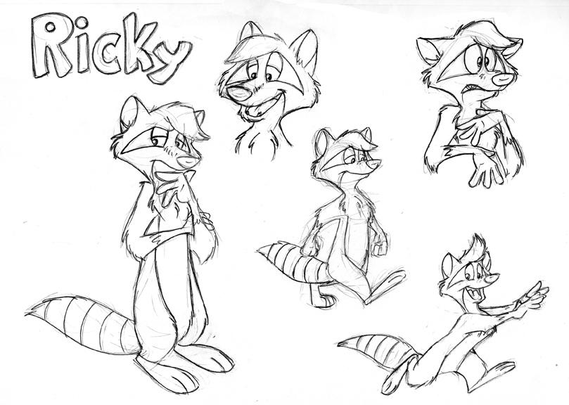 Ricky Model sheet by CritterCounty on DeviantArt