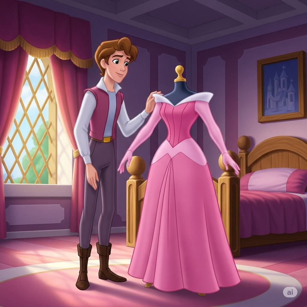 Becoming a Sleepy Beauty (Disney TG)