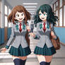 Izumi and Ochaco becoming BFFs! (Deku TG)