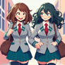 Izumi and Ochaco becoming BFFs! (Deku TG) 3