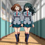 Izumi and Ochaco becoming BFFs! (Deku TG) 5