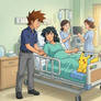 Adult Ashley giving birth! (Pokemon Ash TG)