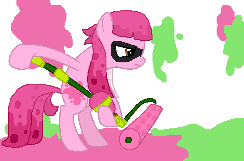 You're a squid now, you're a...pony?