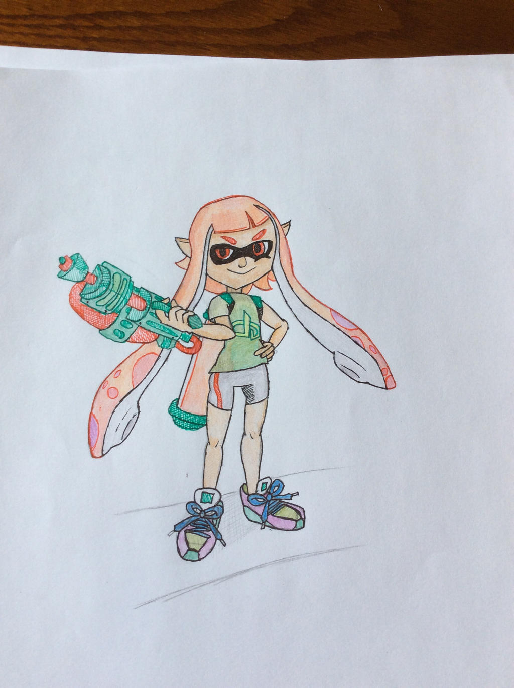 Deviant inkling Splatoon fan art by typhoonknight95 on DeviantArt