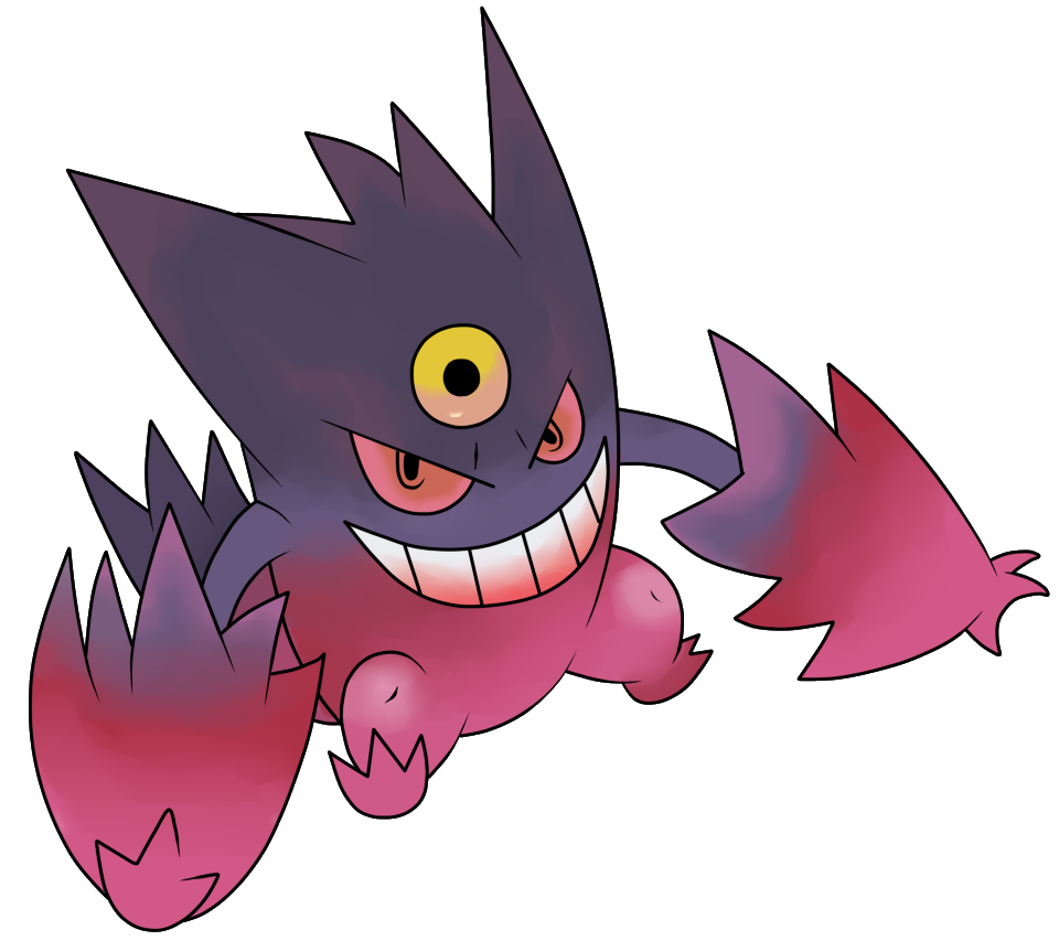 Mega Gengar by LincolnLuan on DeviantArt