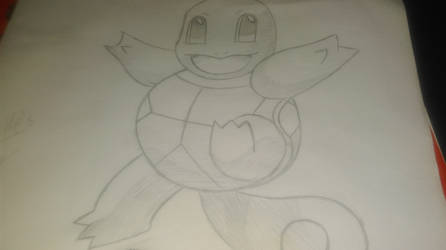 Squirtle happy