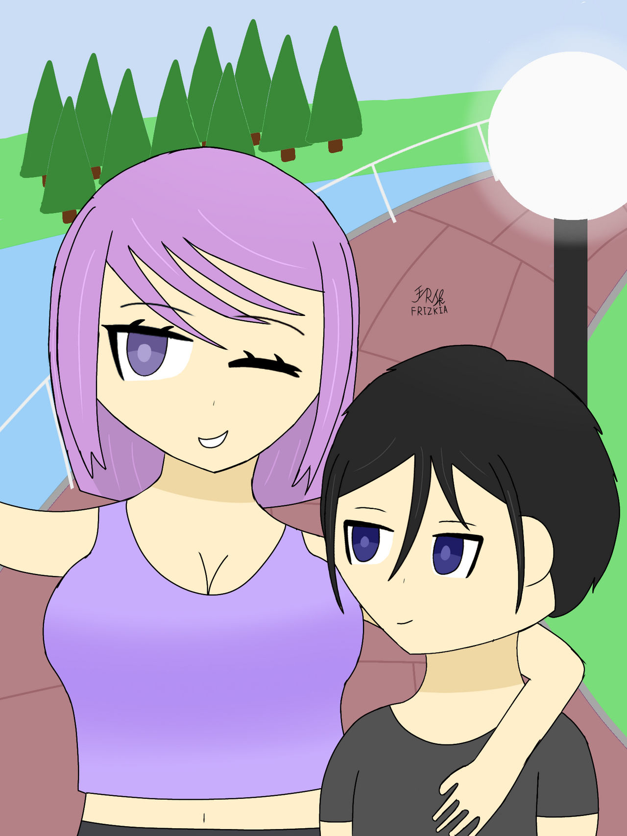 Selfie on a date by FakhriRizkiana on DeviantArt