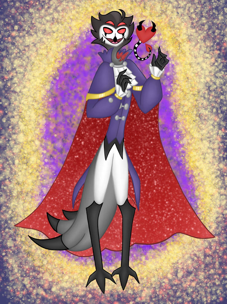 Stolas Back View Stolas by TinySaltyFox on DeviantArt