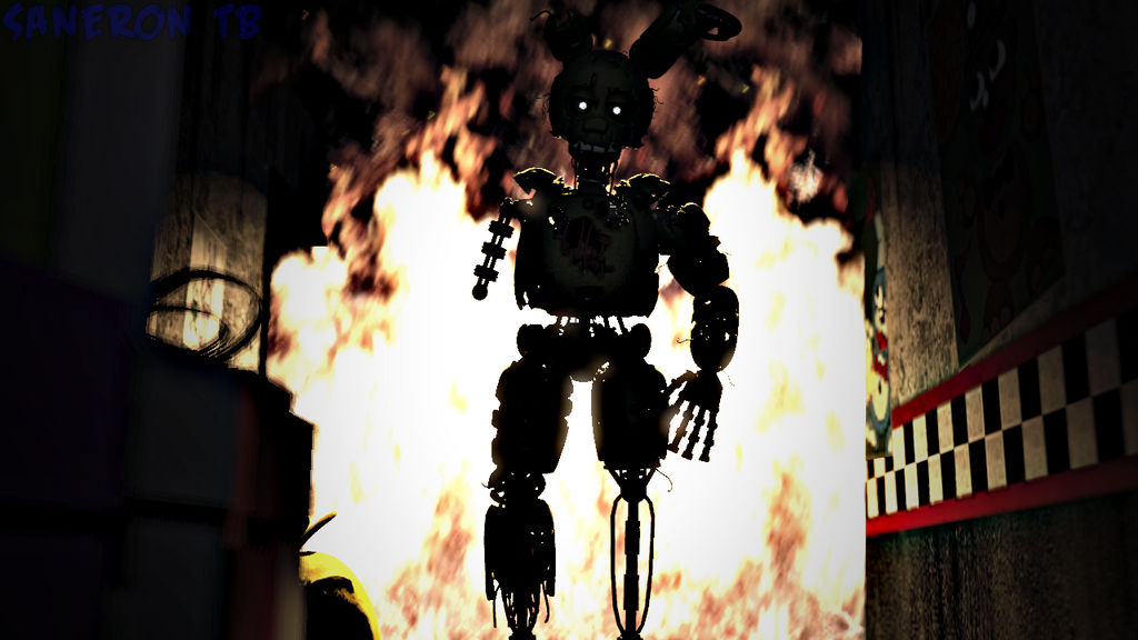 Ignited Springtrap Ignited Springtrap by Saneron6 on DeviantArt