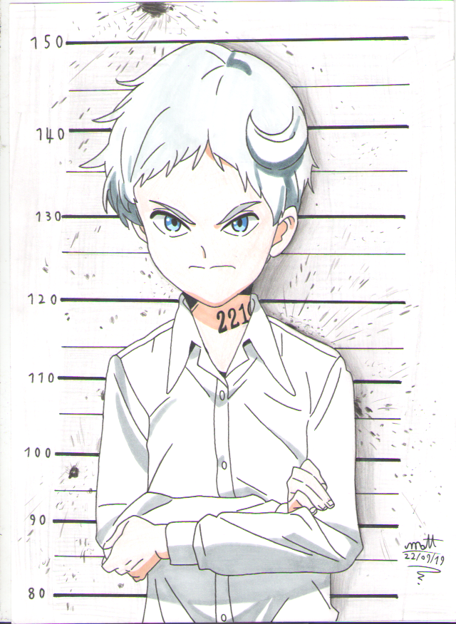 Norman (The Promised Neverland) by SomeRandomAnimeLover on DeviantArt