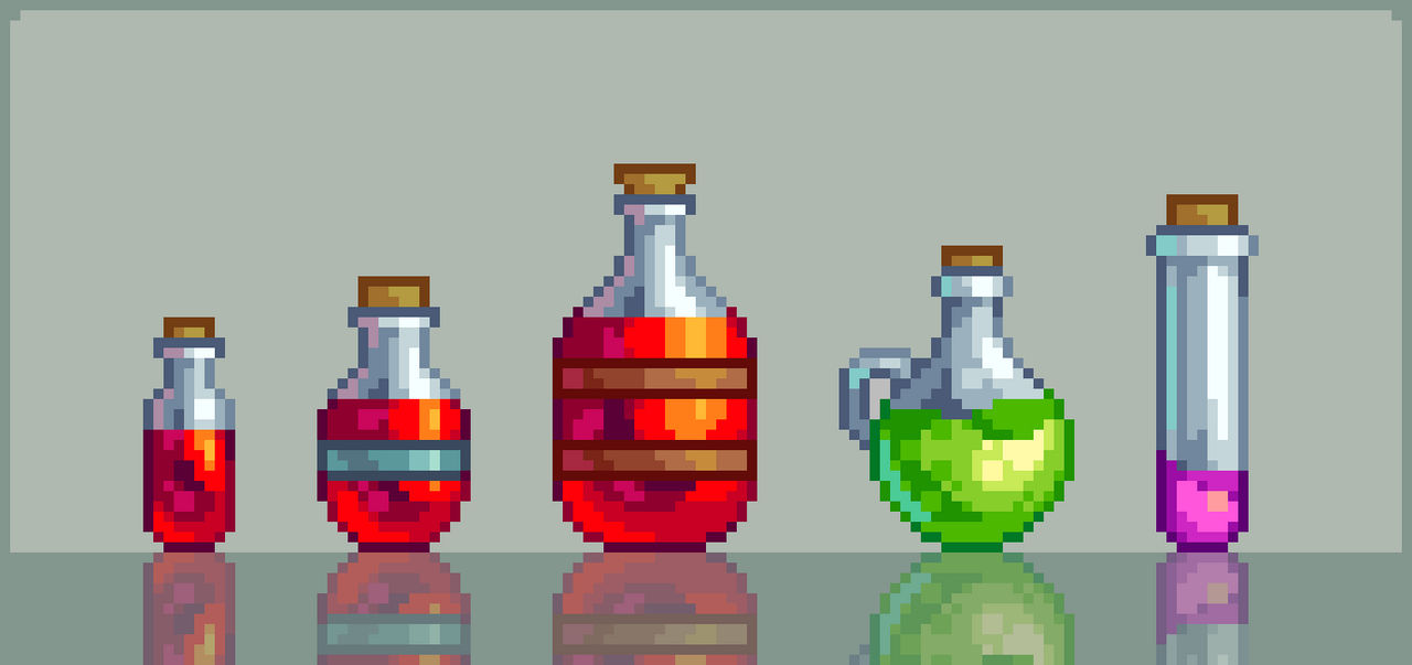 Reg Potion Potions by Rappenem on DeviantArt