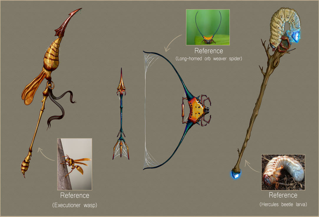 Insect Weaponry by Rappenem on DeviantArt