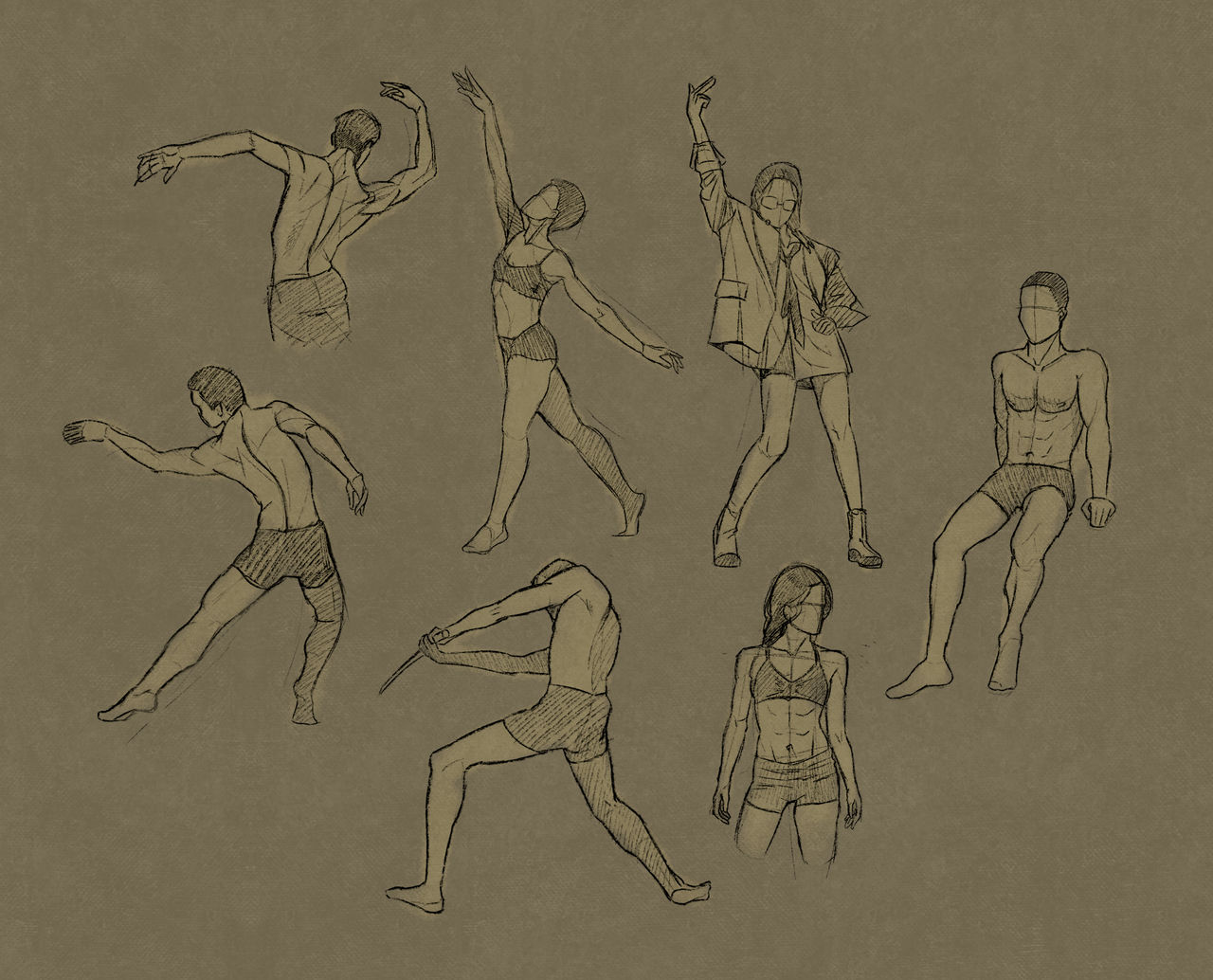 Gesture Drawing Practice 3 By Rappenem On DeviantArt Gesture drawing practice 3 by rappenem on deviantart