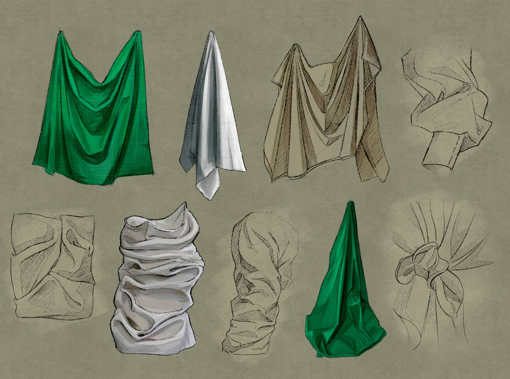 Drapery Studies by Rappenem on DeviantArt