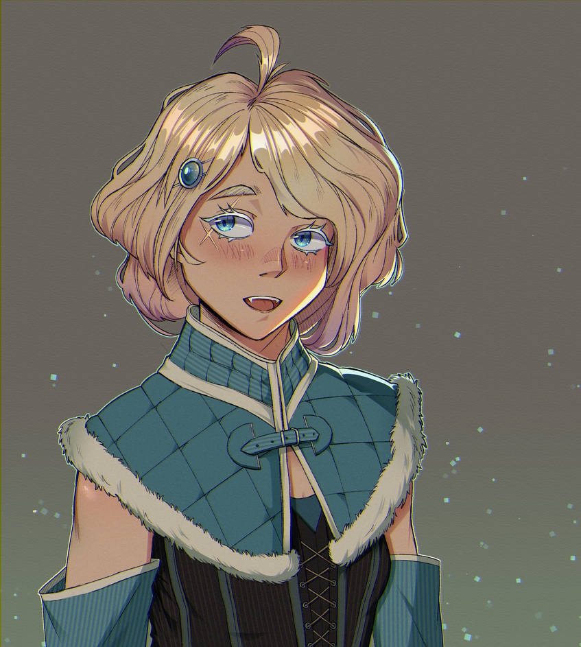 Cold-Eyed Girl by Rappenem on DeviantArt