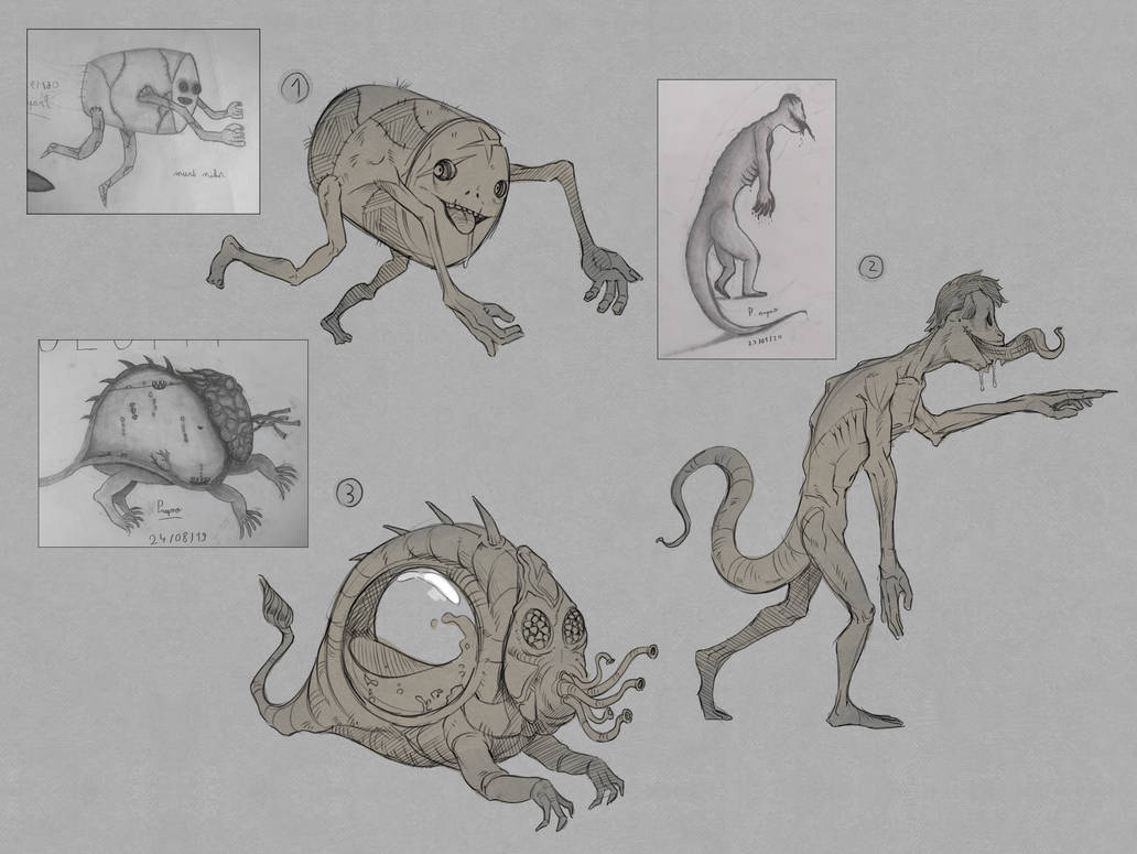 Creature Redesigns by Rappenem on DeviantArt