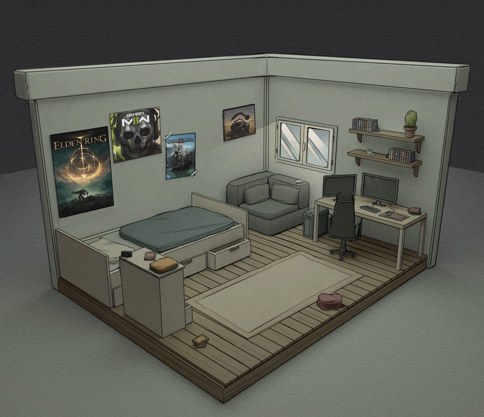 Room Design #1 by Rappenem on DeviantArt