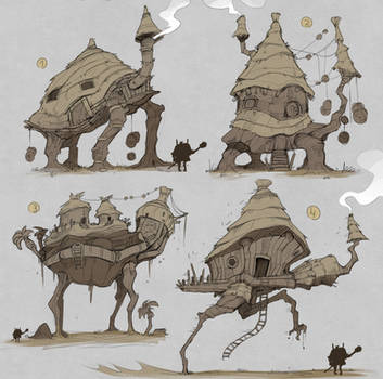Wandering Hut Concepts
