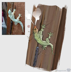 Buff Lizard