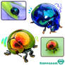 Shiny Bug Paintings