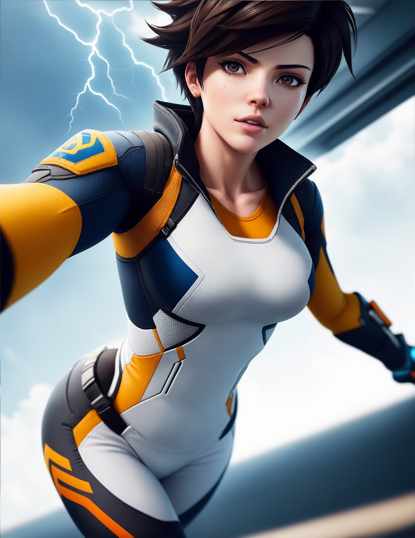 Tracer Overwatch Fanart by Rattish-ra on DeviantArt