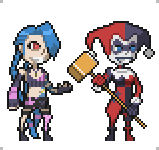 Jinx x Harley Quinn