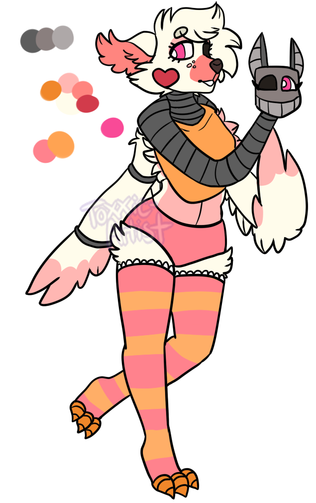 Maple🍁🐱 Commissions Open! on X: Just did Funtime Chica to complete my  line up!~ She's looking super cute, #Fnaf #chica #chibi  #FiveNightsAtFreddys  / X
