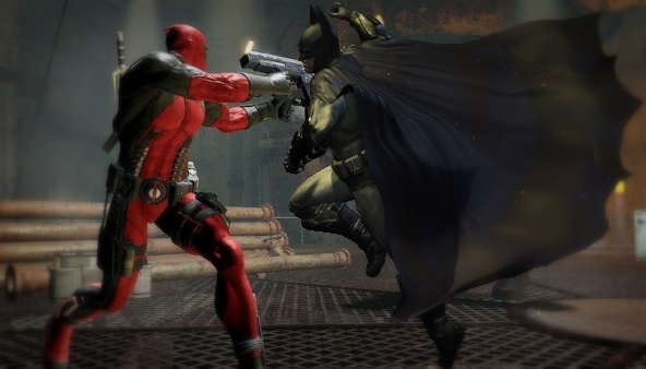 Deadpool Vs Batman by Skufius on DeviantArt