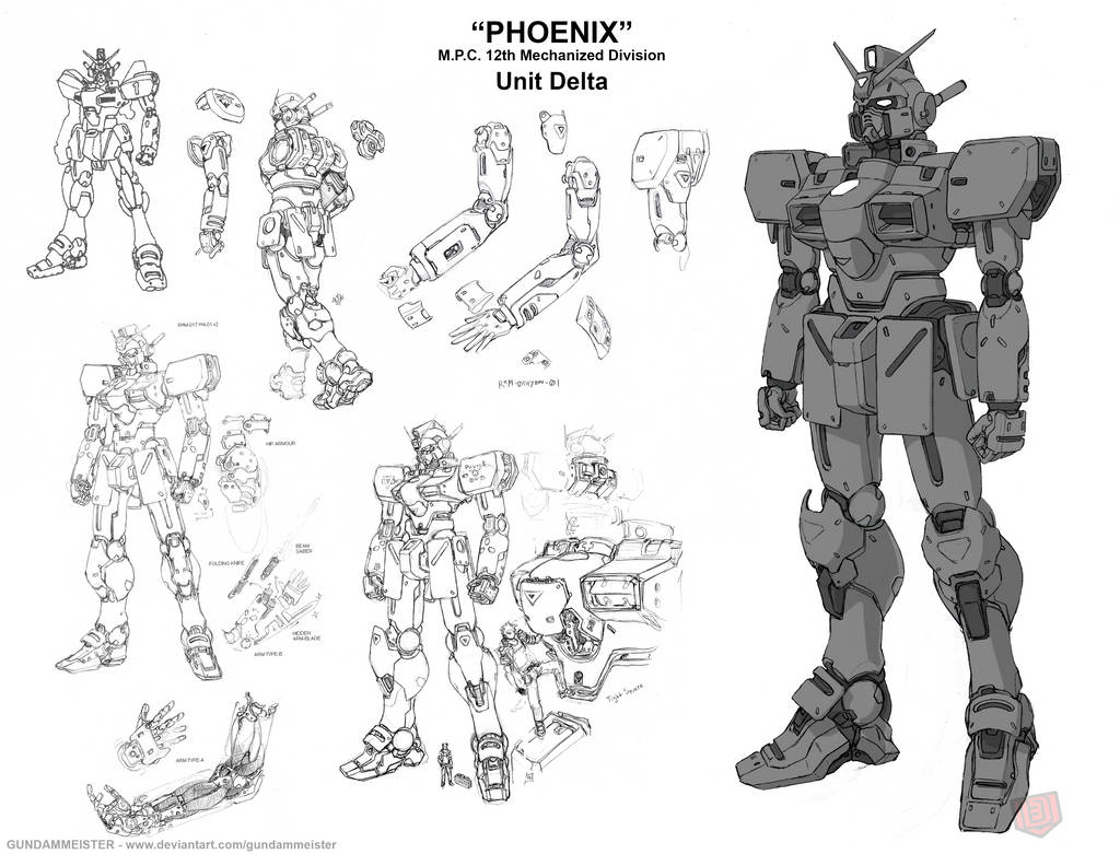 Phoenix [M.P.C. version] by GundamMeister on DeviantArt