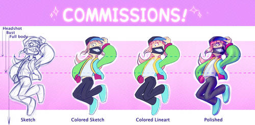 CHARACTER COMMISSIONS