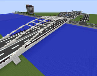 Minecraft Arch Bridge