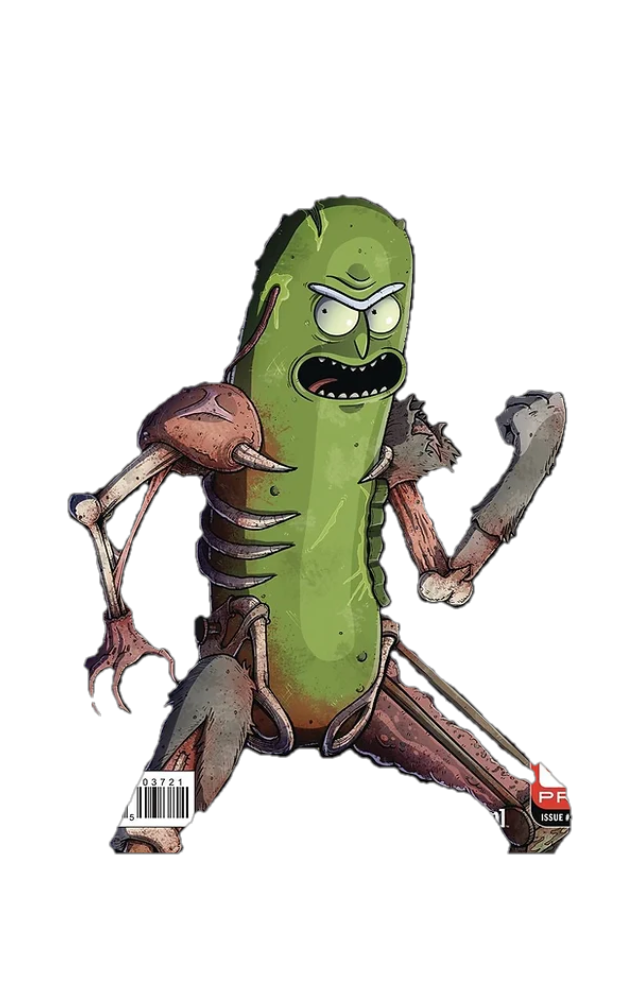 Pickle Rick by TotallyNotIncina on DeviantArt