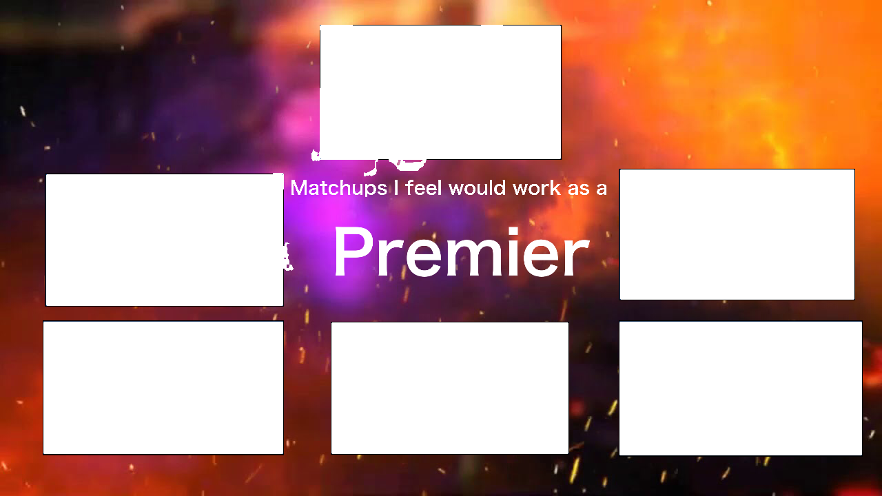 Matchups Work better as Premiere Template by TotallyNotIncina on DeviantArt