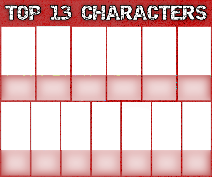 Top 13 Favorite Characters Template by TotallyNotIncina on DeviantArt Top 13 Favorite Characters Template by TotallyNotIncina on DeviantArt