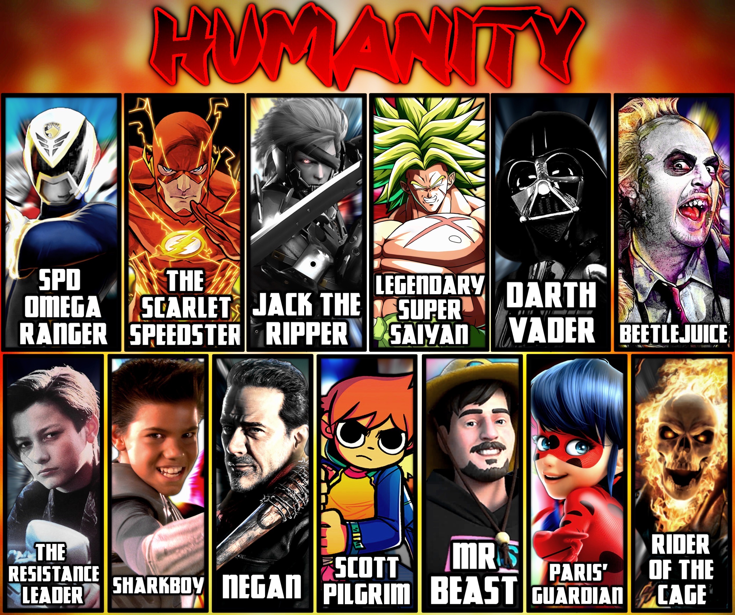 Adam Human Number Ror 5th Humanity RoR Roster by TotallyNotIncina on DeviantArt