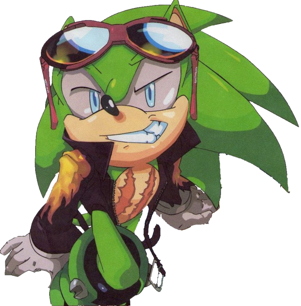 Scourge the Hedgehog by TotallyNotIncina on DeviantArt