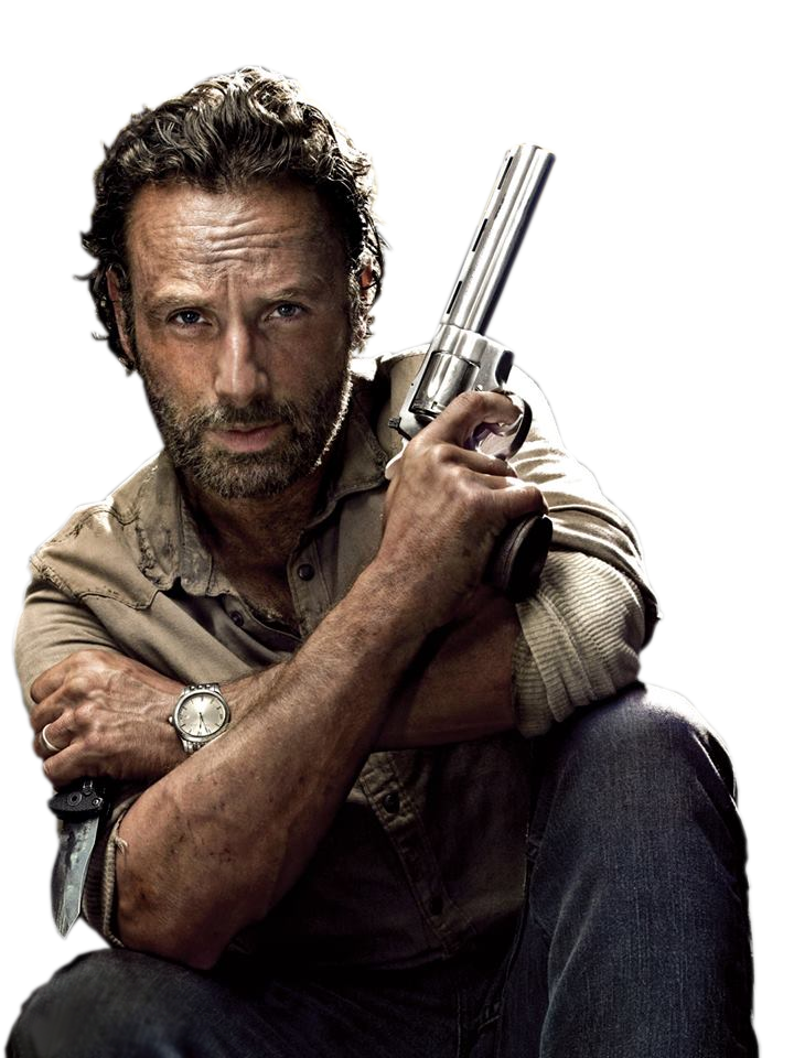 Rick Grimes Rivolver Rick Grimes by TotallyNotIncina on DeviantArt
