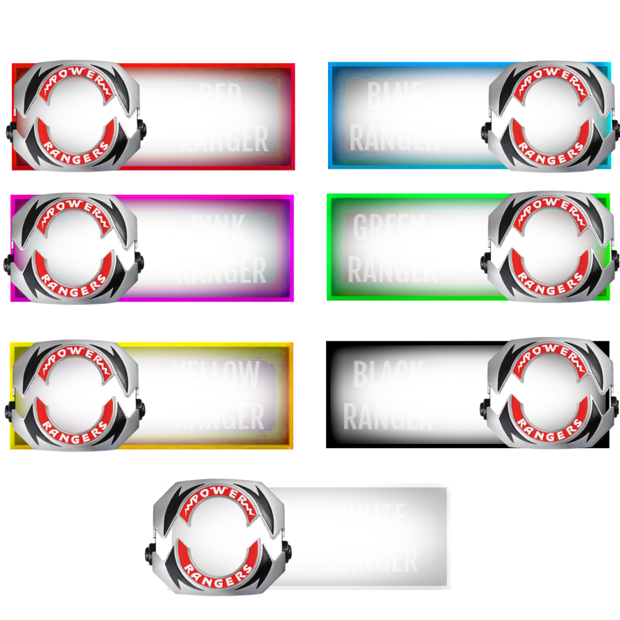 Power Rangers Team Template by TotallyNotIncina on DeviantArt