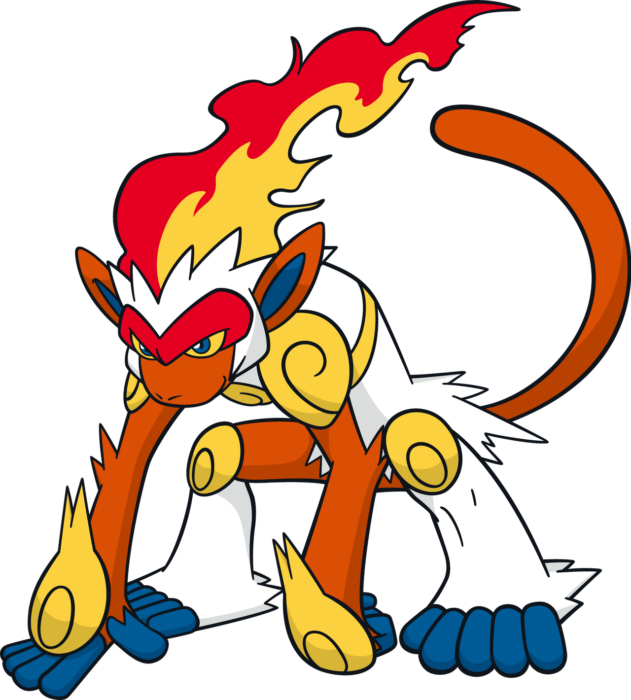 Infernape by TotallyNotIncina on DeviantArt