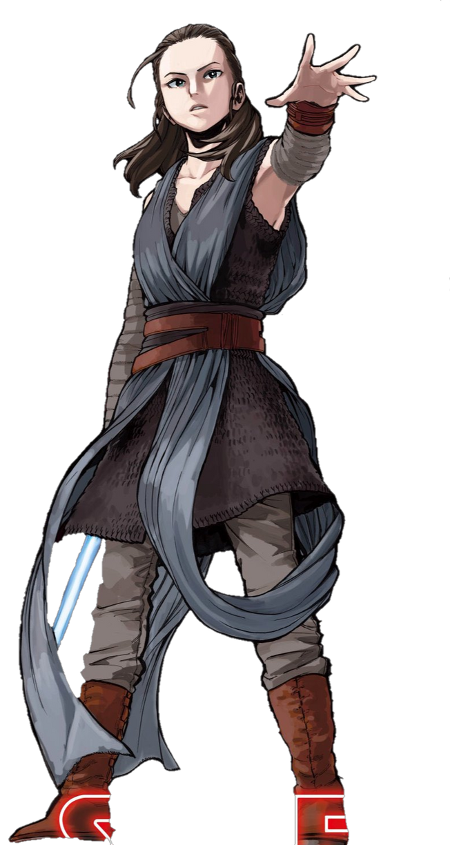 Rey (Star Wars) by TotallyNotIncina on DeviantArt