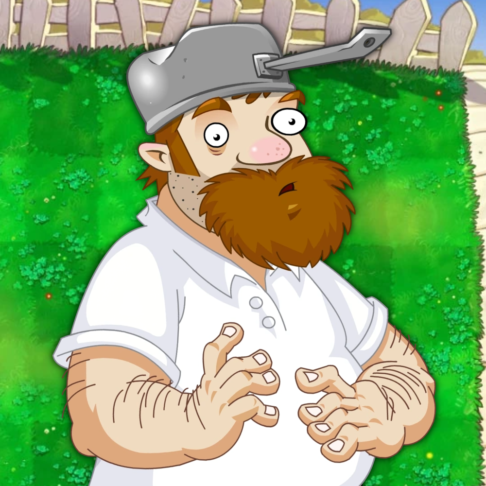Crazy Dave Rig Crazy Dave PFP by TotallyNotIncina on DeviantArt