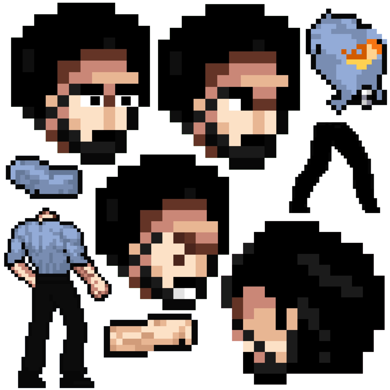 The Janitor Rig Sprite Sheet by TotallyNotIncina on DeviantArt