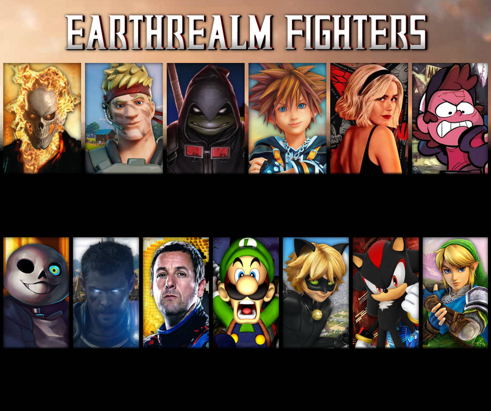 Red Earth Roster 1st Earthrealm Fighters RoR Styled Roster by TotallyNotIncina on DeviantArt