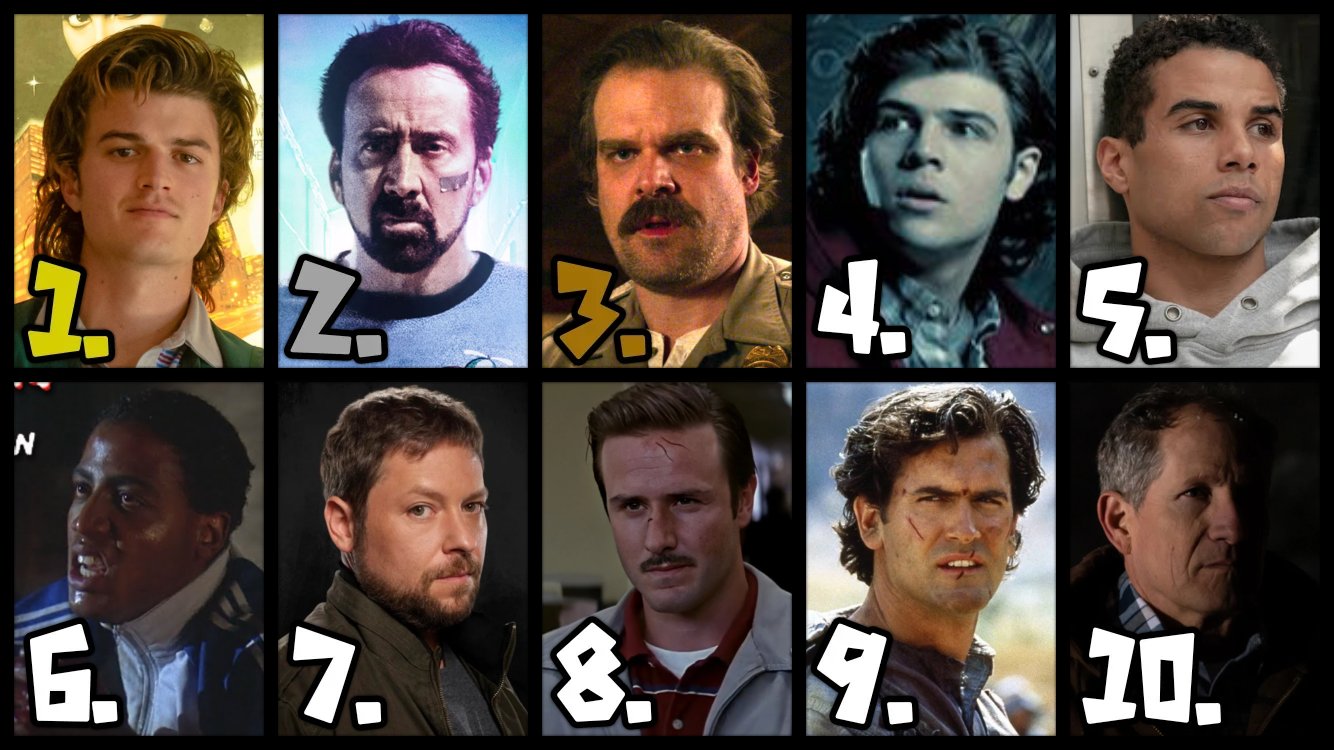 Top 10 Favorite Horror Male Protagonists by TotallyNotIncina on DeviantArt