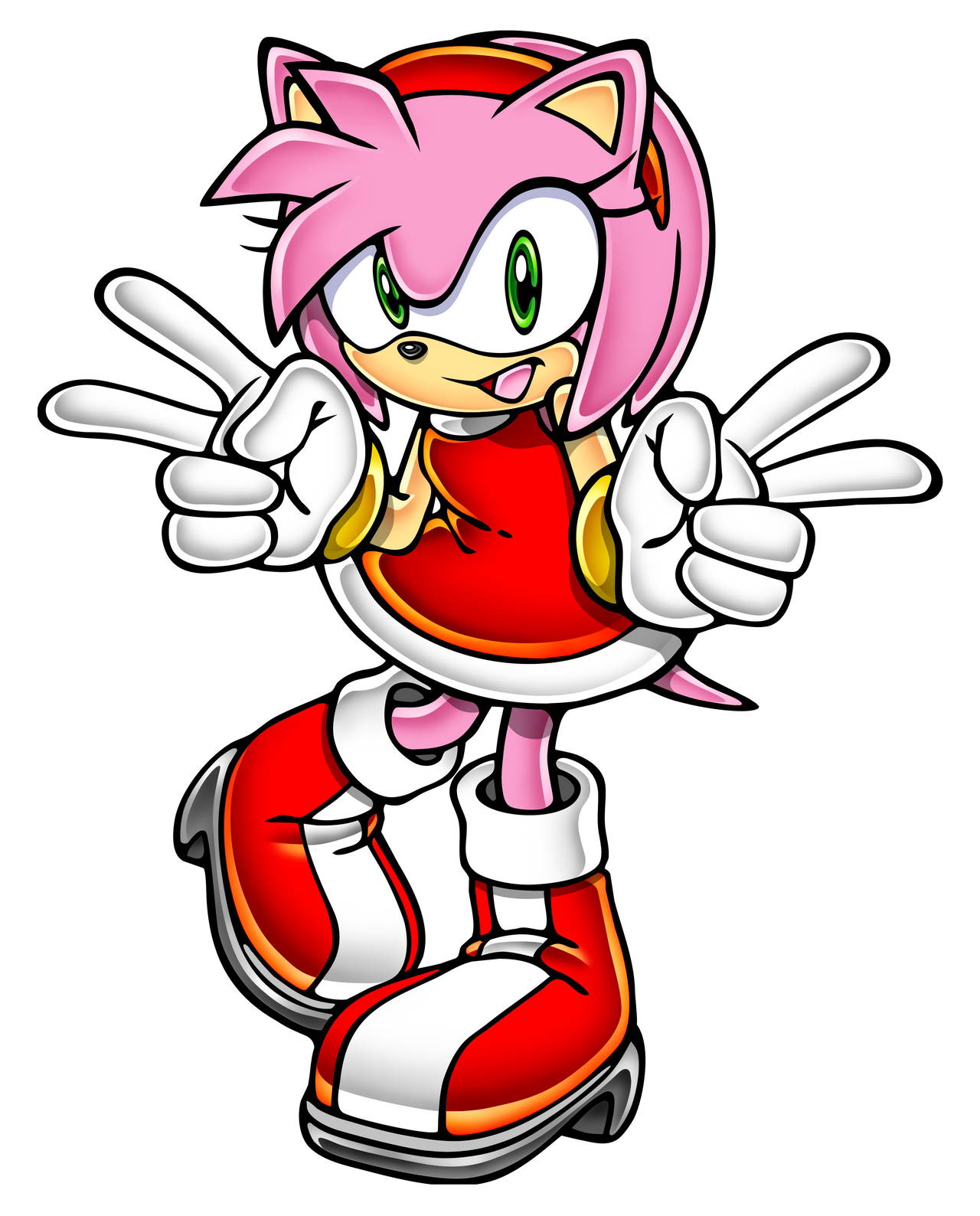 Amy Rose by TotallyNotIncina on DeviantArt