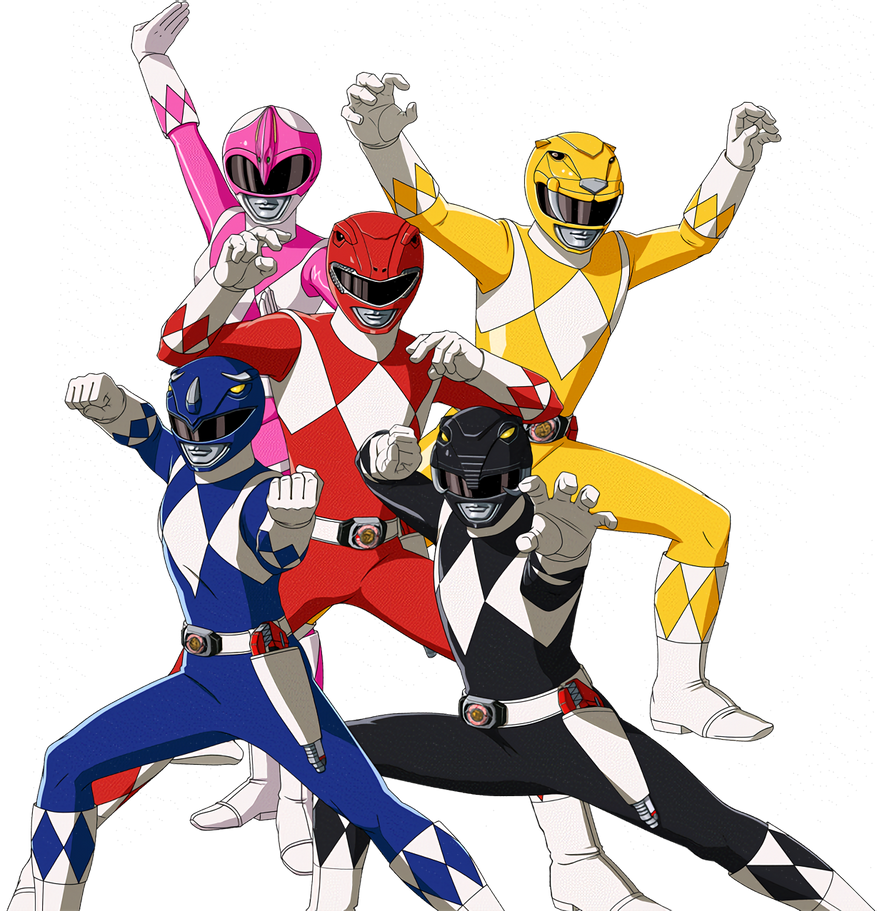 Power Rangers Birthdays Deviantart Power Rangers by TotallyNotIncina on DeviantArt