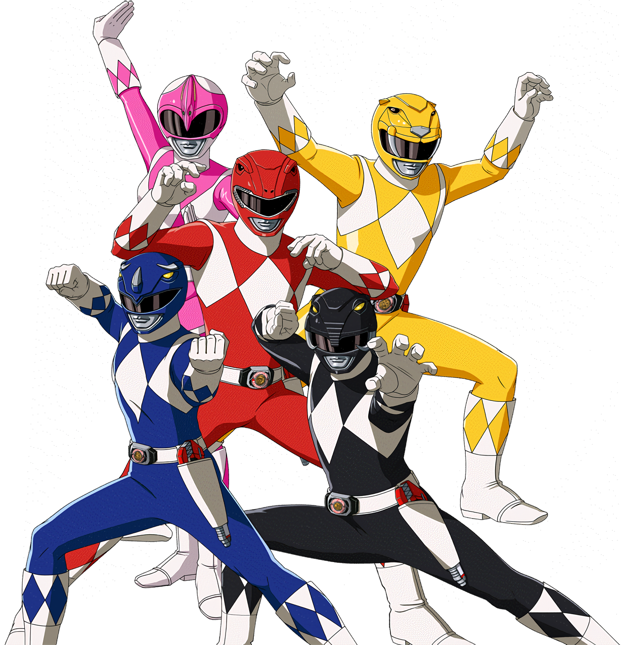 Power Rangers by TotallyNotIncina on DeviantArt