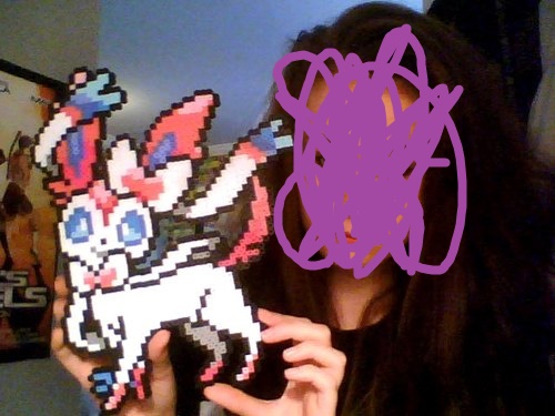 sylveon perler bead